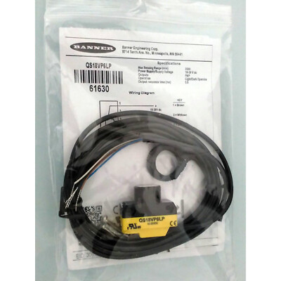 QS18VP6LP 1PC NEW BANNER QS18VP6LP Photoelectric Sensor
