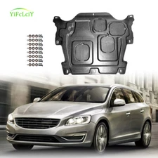 Thick Engine Splash Shield For Volvo V60 2012-2018 Front Engine Guard Hard
