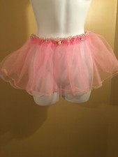 Danskin Now Girls' Dance Tutu S/M Pink and with flowers