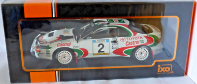IXO Models  Toyota Celica Turbo 4WD ST185 no 2 M. Alen -I Kivimaki  1:18 Scale