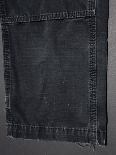CARHARTT B342 Distressed Cargo Pants dark navy 32x32 Rel.2012 - Picture 9 of 17