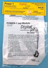 Lenz Digital Plus POWER-1 POWER 1 USP Module GOLD series Energy Storage NEW NOS