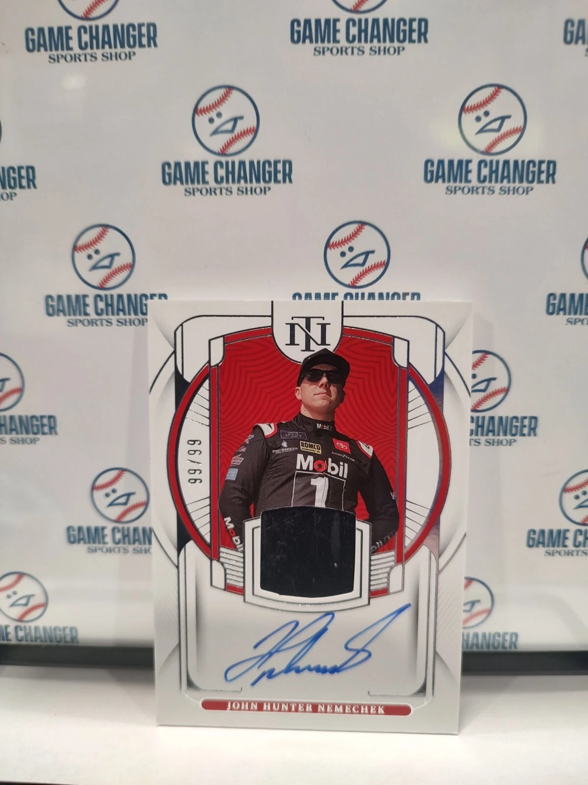 2023 Panini NT Racing, JOHN HUNTER NEMECHEK, SHEET METAL/AUTO, #99/99