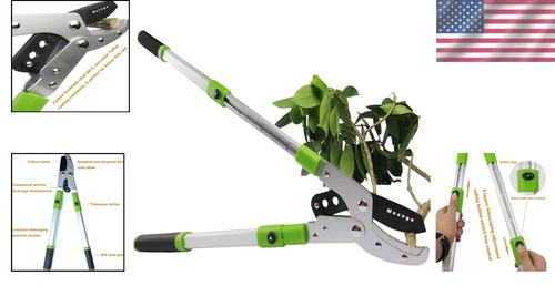Ergonomic Bypass Lopper with Lightweight Design - 26-41 Inch Extendable Handle - Picture 2 of 10