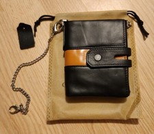 HUMERPAUL Genuine Leather Men's Wallet Fashion Quality Travel Purse Rfid Protect