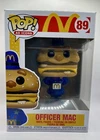 Funko Pop 'Ad Icons' OFFICER MAC Vinyl Figure #89 McDonald's