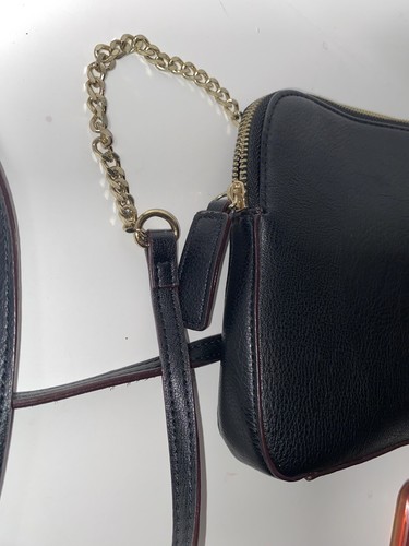 Gianni Bini Black Crossbody With Gold Arrow & Studs - Picture 13 of 15
