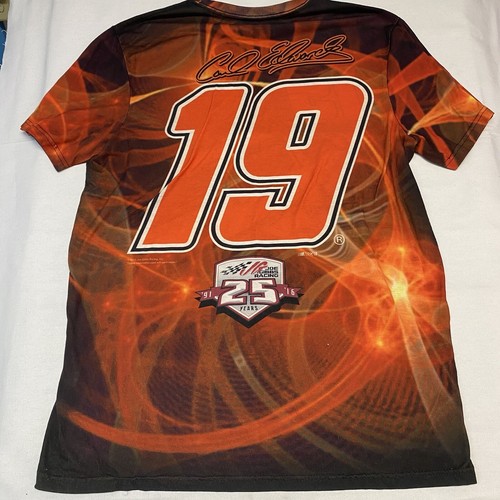 NASCAR #19 Carl Edwards/Joe Gibbs Racing T Shirt Size Large Front/Back Print - Picture 6 of 9