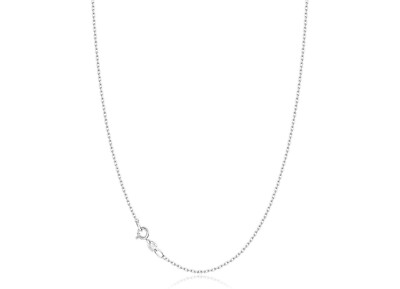 Italian Made 925 Sterling Silver 1MM Thin & Sturdy Cable Chain Necklace 16''-24''