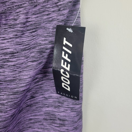 Docefit Fashion Fur Line Feathered Knit Leggings Rose Black Plus One Size - Picture 7 of 8