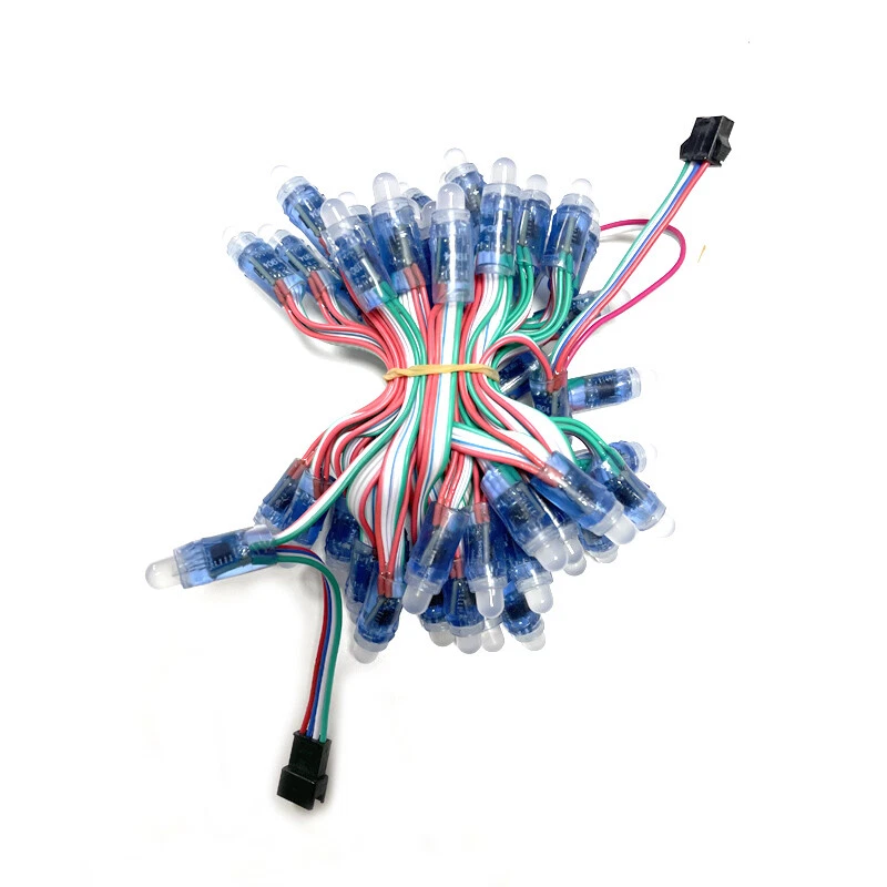 1000pcs 5V 1904 IC RGB Full Color Pixels LED Module light Chrismas Lamp Strips - Image 4 of 4