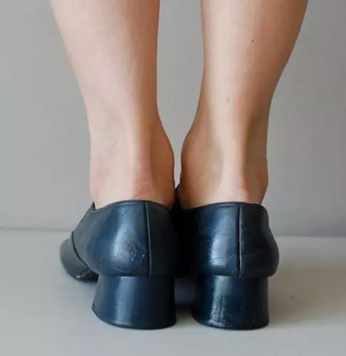 Mujer Mary Jane Zapatos Cuero Plano Lolita Punta Redonda Ballet Colores Tallas - Imagen 6 de 15