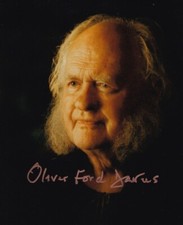 OLIVER FORD DAVIES signed Autogramm 20x25cm GAME OF THRONES in Person autograph