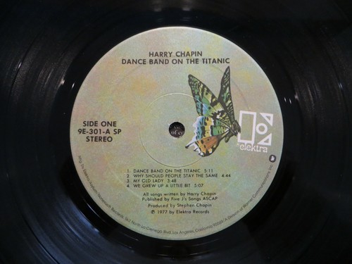 Harry Chapin – Dance Band On The Titanic - 1977 - Elektra 9E-301 Vinyl 2xLP VG+ - Picture 7 of 11