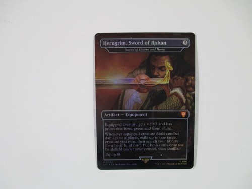 MTG Herugrim, Sword of Rohan - Sword of Hearth and Home (Surge Foil) - Commander - Picture 2 of 3