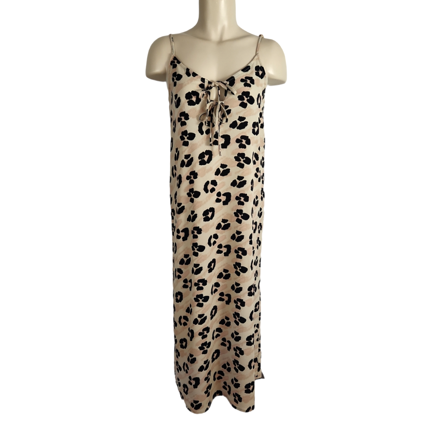 Vero Moda Leopard Print Dress Vero Moda Button Down Midi Dress In Green  Leopard Print ASOS
