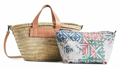 Desigual Bols Summer Ibiza Umhängetasche Tasche Raw beige - Bild 1 von 4
