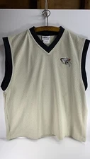 Vintage AND1 Basketball Jersey Men's XL Beige Black Y2K