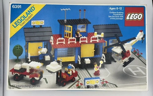 LEGO 6391 Legoland Classic Town System Cargo Center New and Sealed from 1984