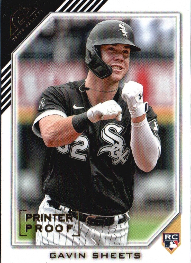 2022 Topps Gallery #134 Gavin Sheets Printer Proof