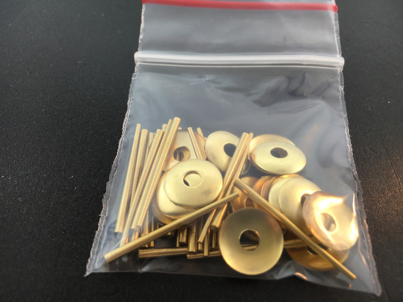 Round Brass Hand Washers and Pins for Antique Clocks set of 25 each eBay