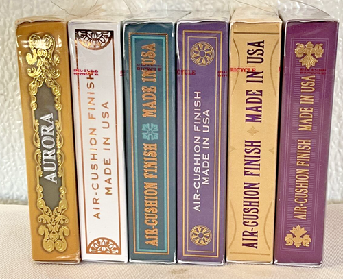 Lote de cartas para jugar en bicicleta Marqués, Majestad, Jubileo, Aurora, Botánica y Sea King - Imagen 9 de 9