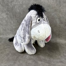 Disney Parks Eeyore w/ Detach Tail Plush 15" Winnie the Pooh stuffed Authentic