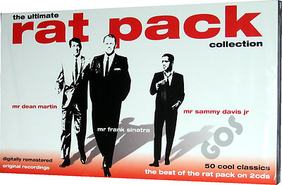 The Ultimate Rat Pack Collection 2 CD Tracks Of Classic American 50s Music Songs