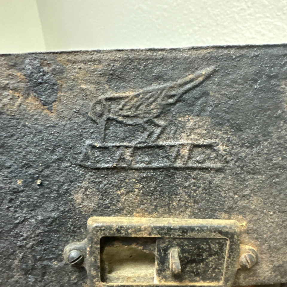 Mesa Hibachi vintage de hierro fundido barbacoa 6" x 4" hecha a mano en Japón Foto 3 de 4