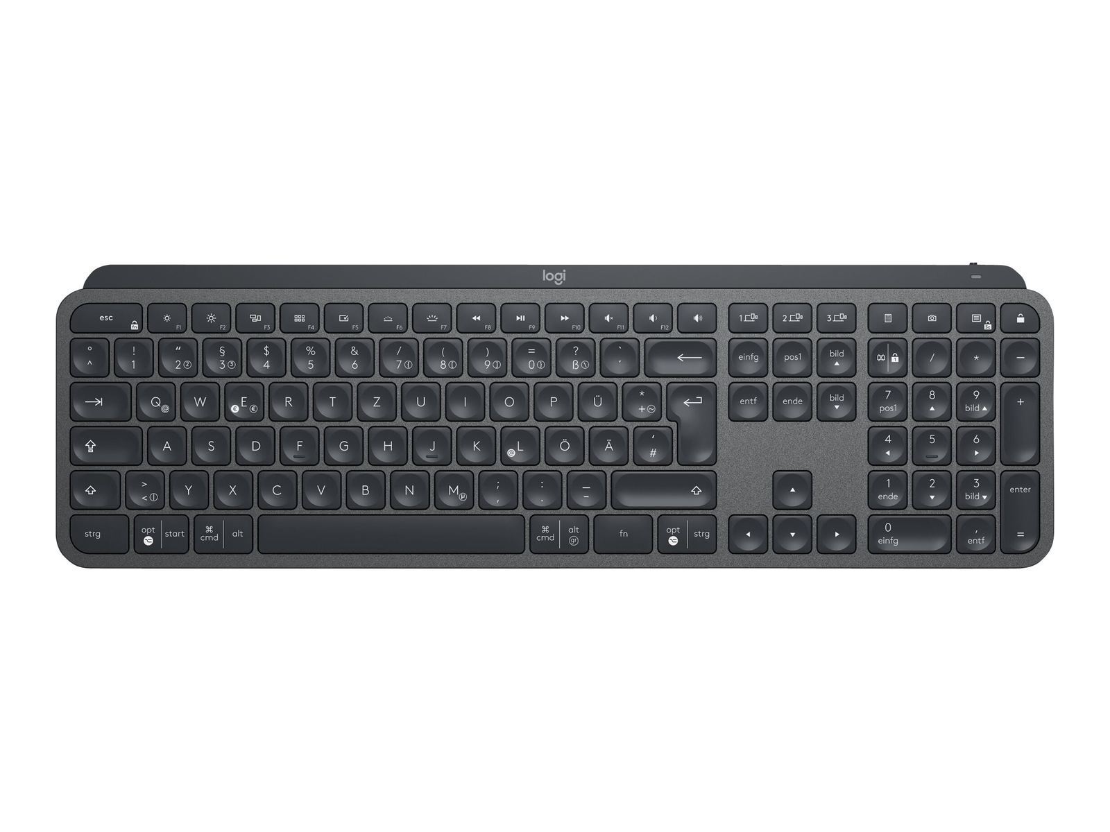 Logitech MX Keys Full-size (100%) RF senza fili + Bluetooth 920-009403