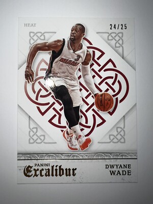 dwyane wade Panini Excalibur Prime Base 24/25 Miami Heat 2015-16