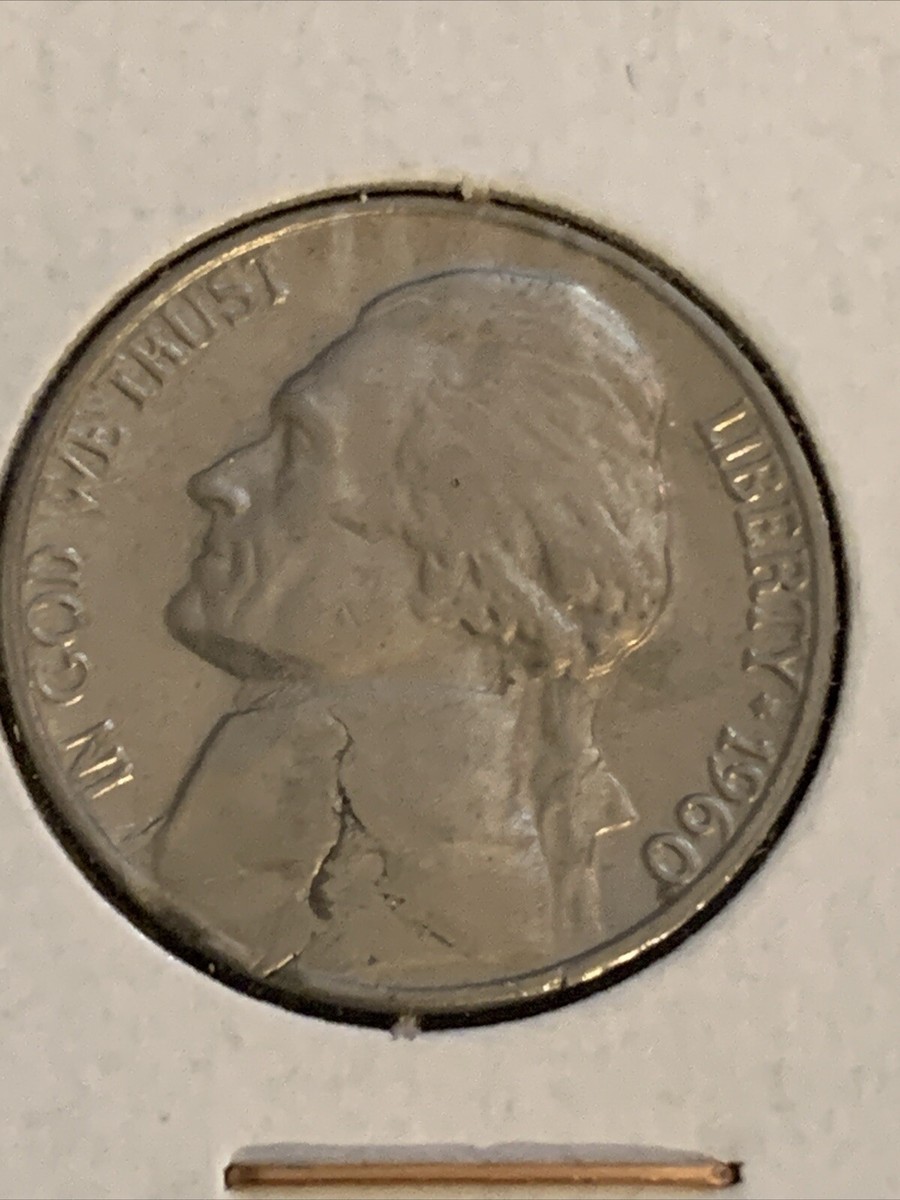 1960 jefferson nickel no mint mark | eBay