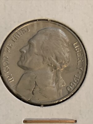 1960 jefferson nickel no mint mark | eBay