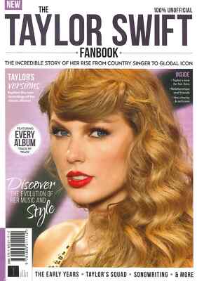 Taylor Swift Fanbook Magazine: Global Megastar, Singer, Every Album Featured
