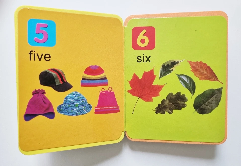 Number Practice Book Count Beginner Preschool Small Carry Girl 1 2 3 Multi Color - Image 4 of 4