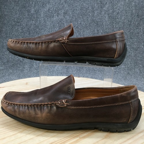 Ecco Shoes Mens 45 Moc Toe Slip On 