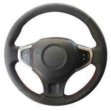 Artificial Leather Hand-stitched Steering Wheel Cover For Renault Koleos 2008-16