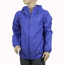 New Girls Columbia "Whitetail Trail" Omni-Wick Rain Wind Resistant Jacket