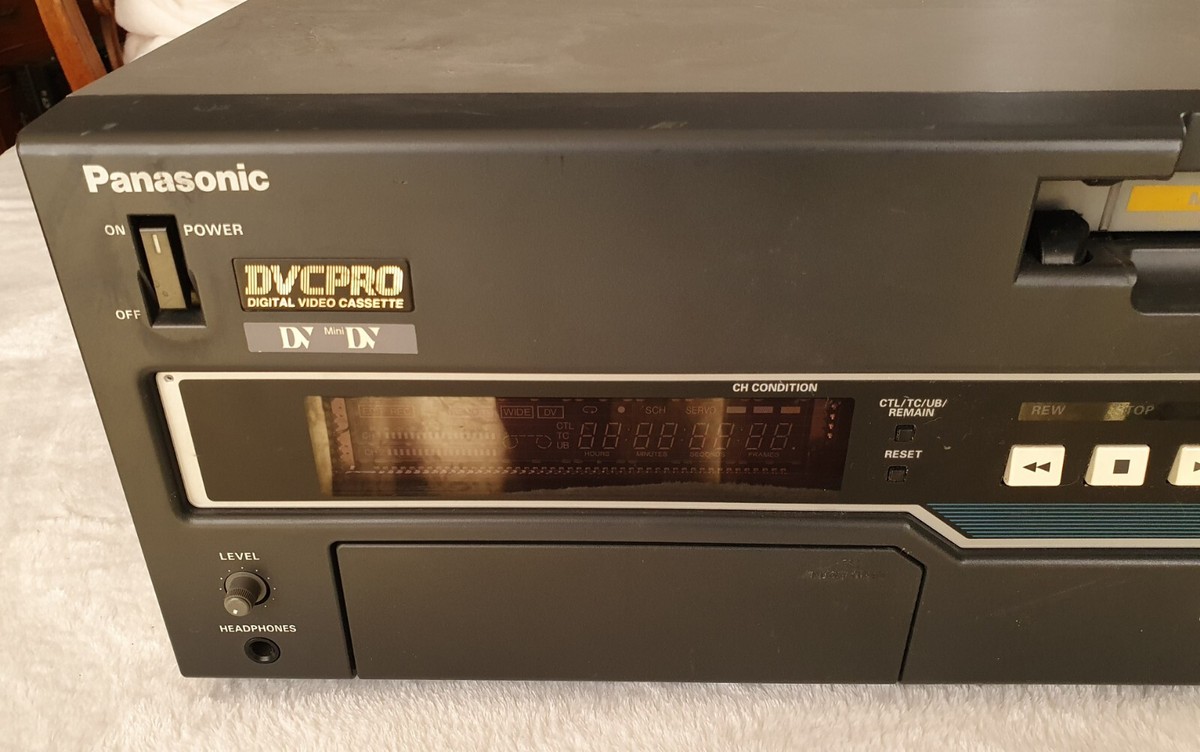 Panasonic AJ-D455 DVC-PROデッキ Classic Game Room - Behind the Scenes: Panasonic DVC Pro