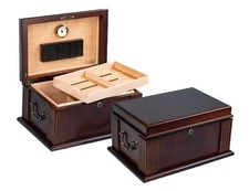 Prestige Import Group Caesar Antique Style Cigar Humidor
