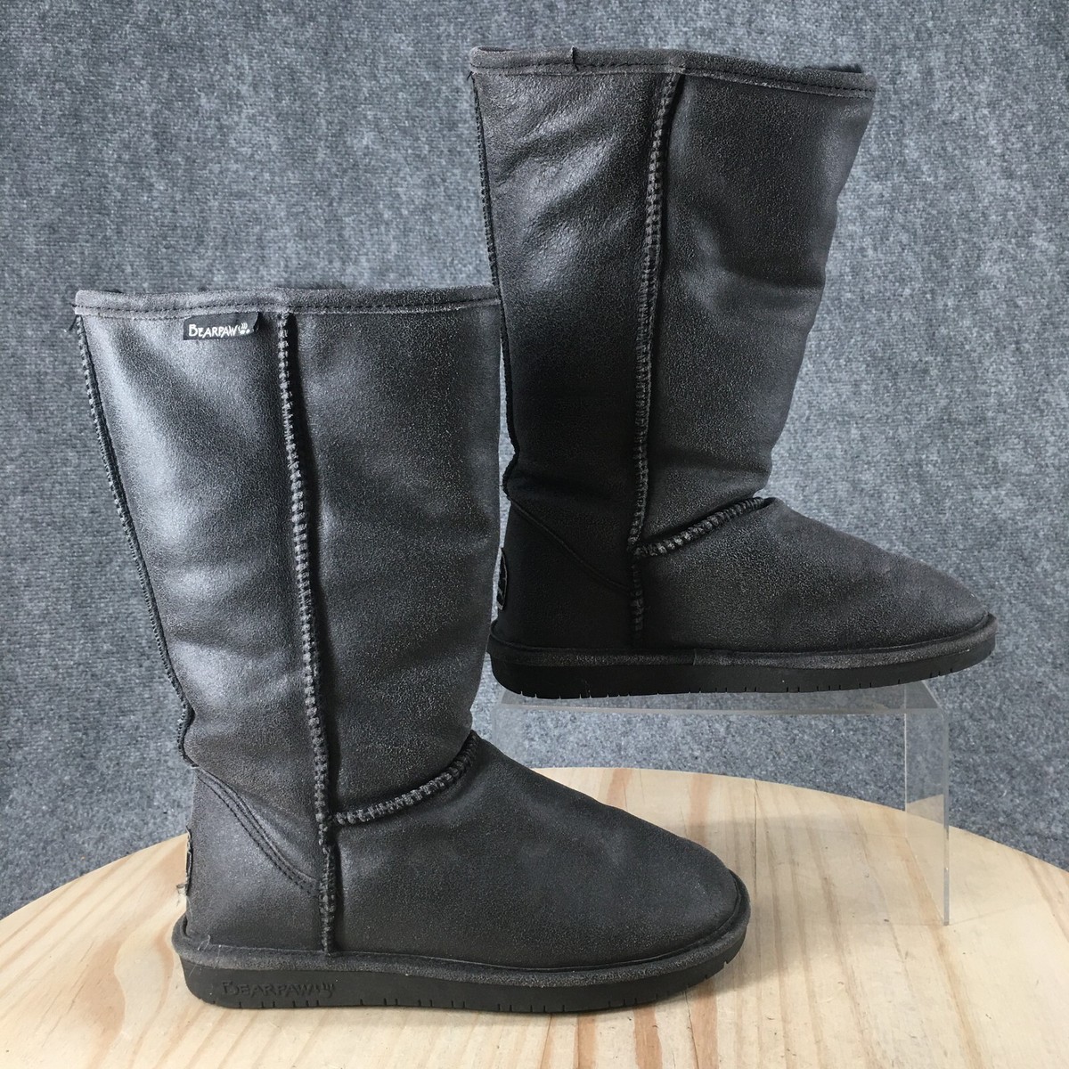 Winter Boot Womens Black Bearpaw Boots Bearpaw Boots Womens Tall