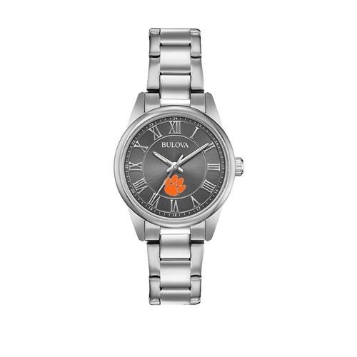 Clemson Tigers NCAA Stainless-Steel Two-Tone Women display picture 2