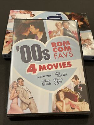 00s Rom Com Favs 4-DVD SET Serendipity / Prince & Me / Failure to Launch
