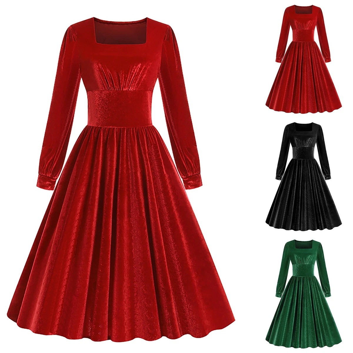 Empire waist christmas clearance dress