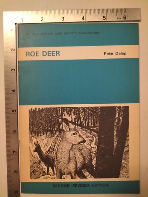 Roe Deer Peter Delap Second (Revised) Edition Paperback 1978 No4 Deer Society