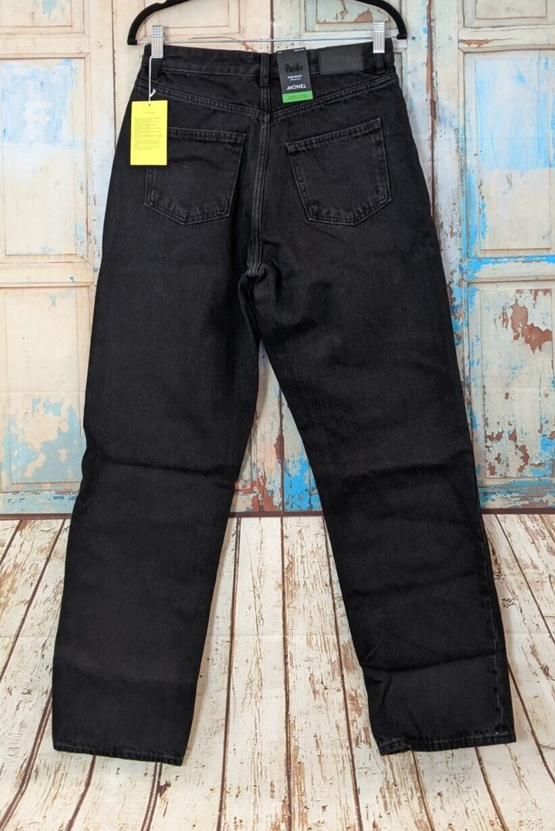 Taiki straight leg black deals jeans