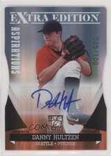 2011 Donruss Elite Extra Edition Die-Cut Aspirations Danny Hultzen Auto 06z2