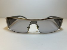 Yves Saint Laurent YSL Shield Sunglasses CC3 64009 Gray Lens Wrap Around  Case