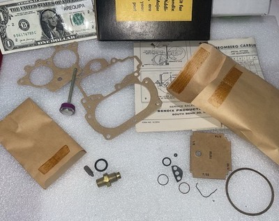 Stromberg Carburetor Repair Kit 1955-1956 Dodge, DeSoto, Plymouth Bendix 381612.