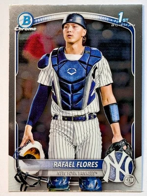 2025 Bowman Baseball - Rafael Flores - 1st Bowman Chrome - Bild 1 von 2